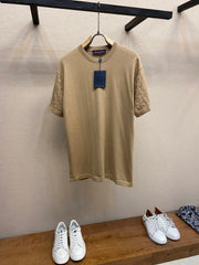 24ss sleeve jacquard T-shirt