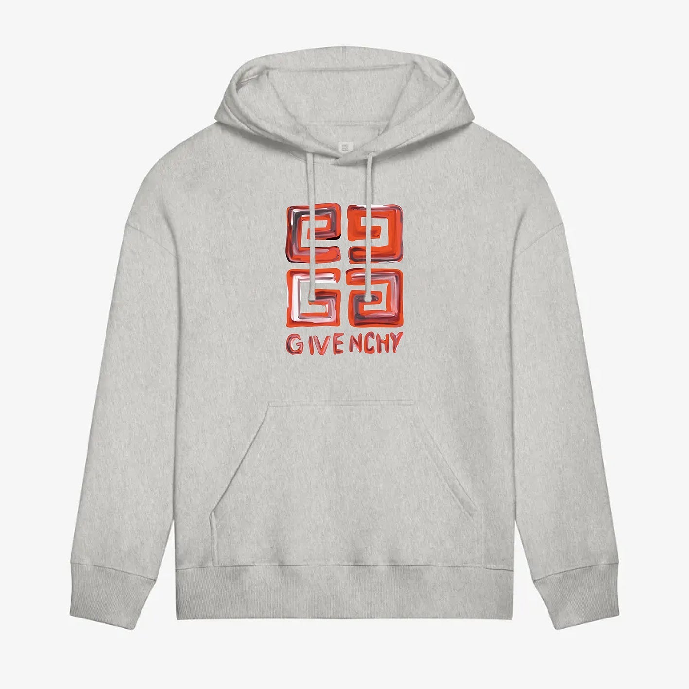 4G Red printed hoodie