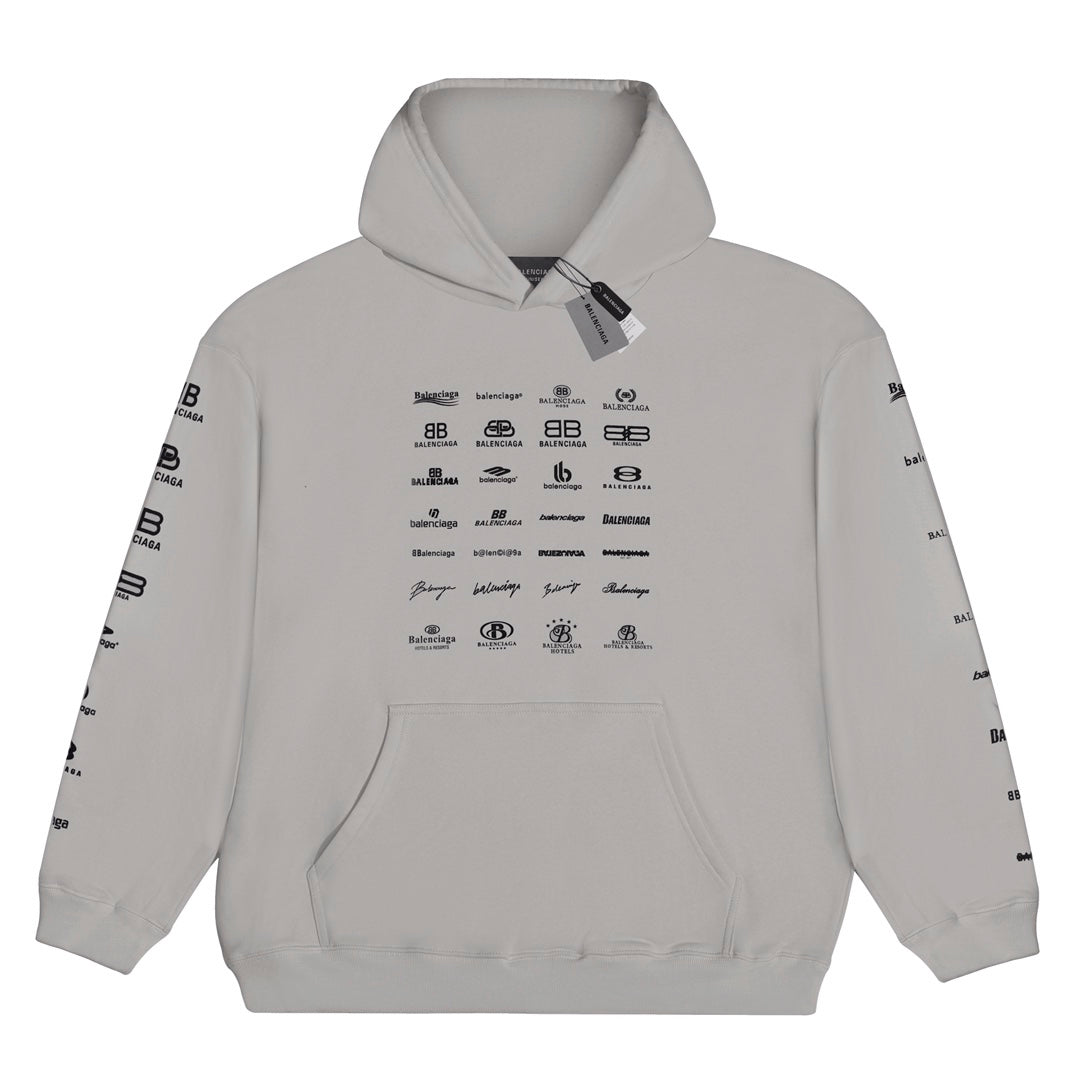 all over print logo hoodie