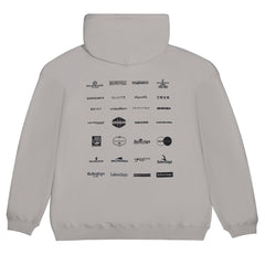 all over print logo hoodie