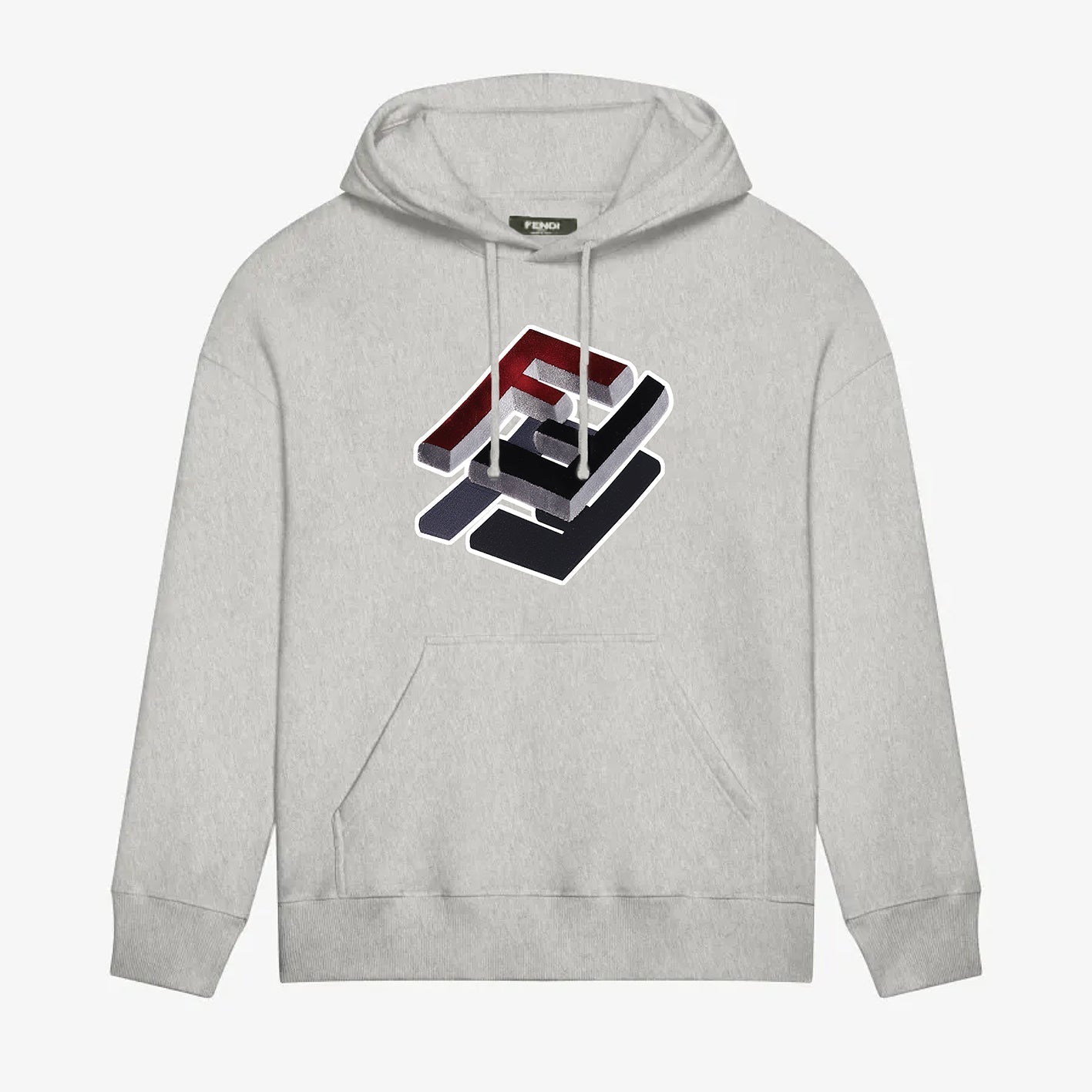 3D "FF" printed hoodie