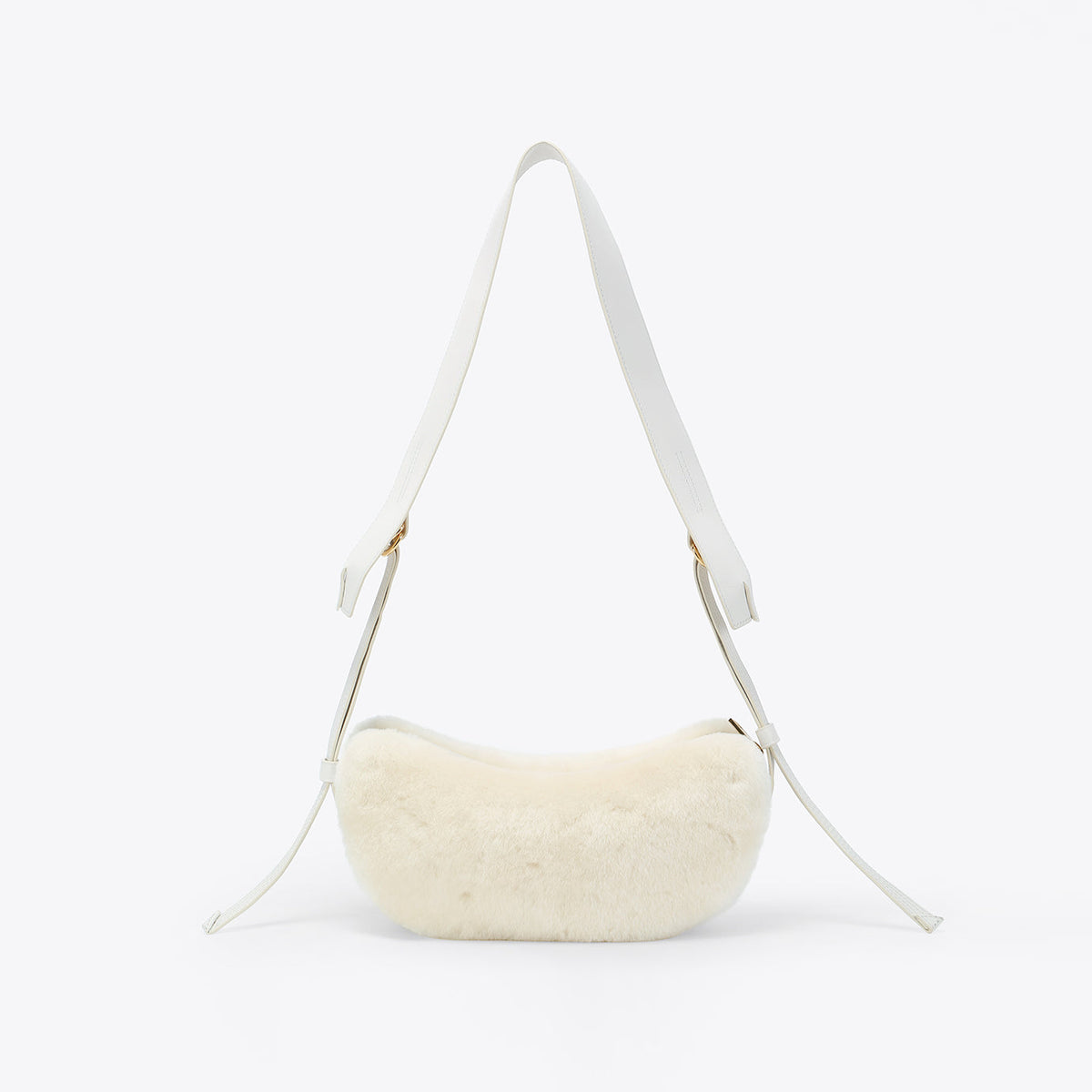 ACAJU CASHEW Petite Bag - Shearling Cream