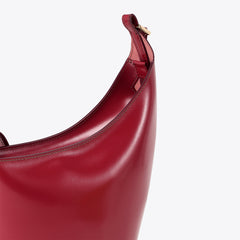 Curved Shoulder Bag - Paprika