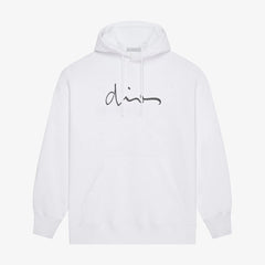 Black logo printed hoodie