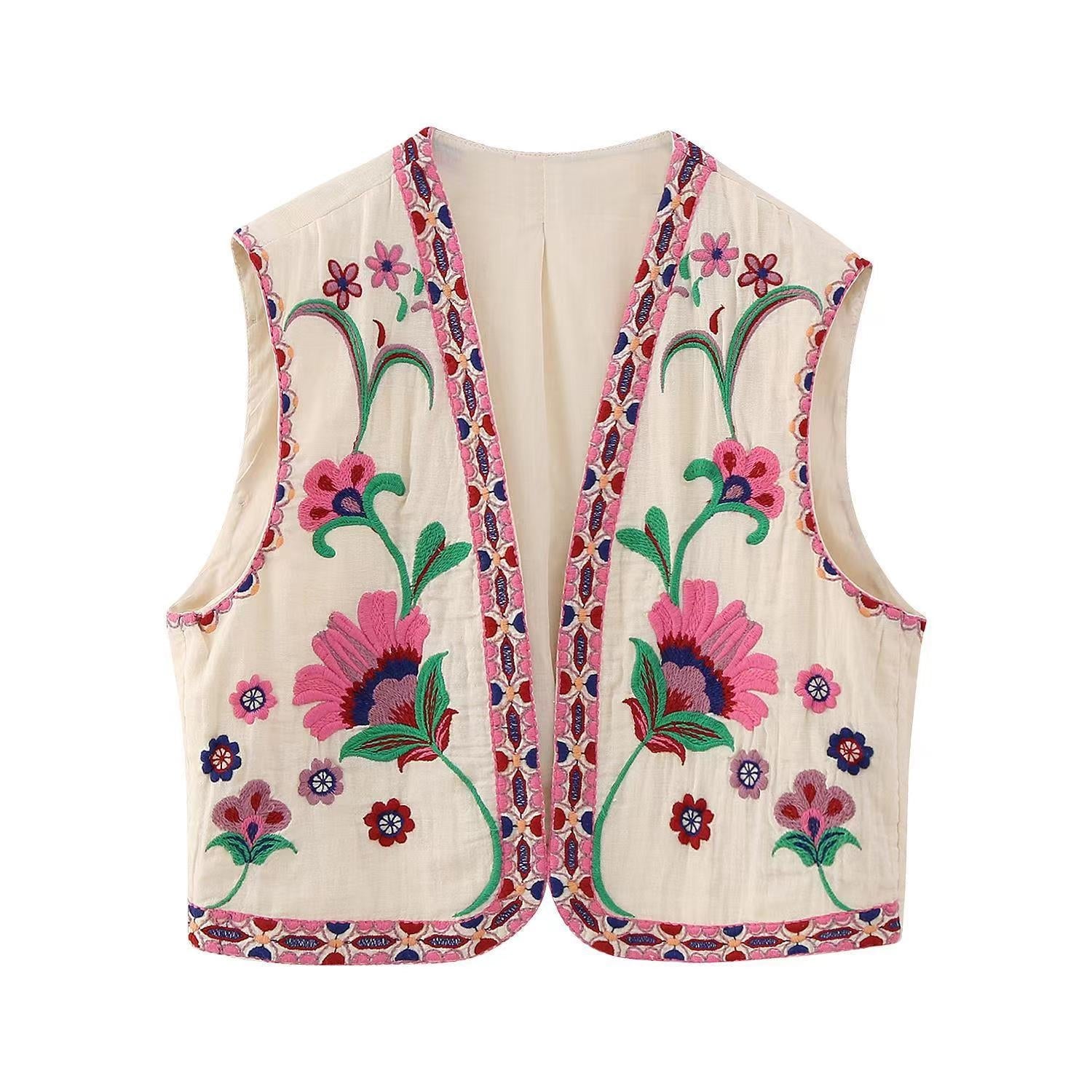 Floral Gilet