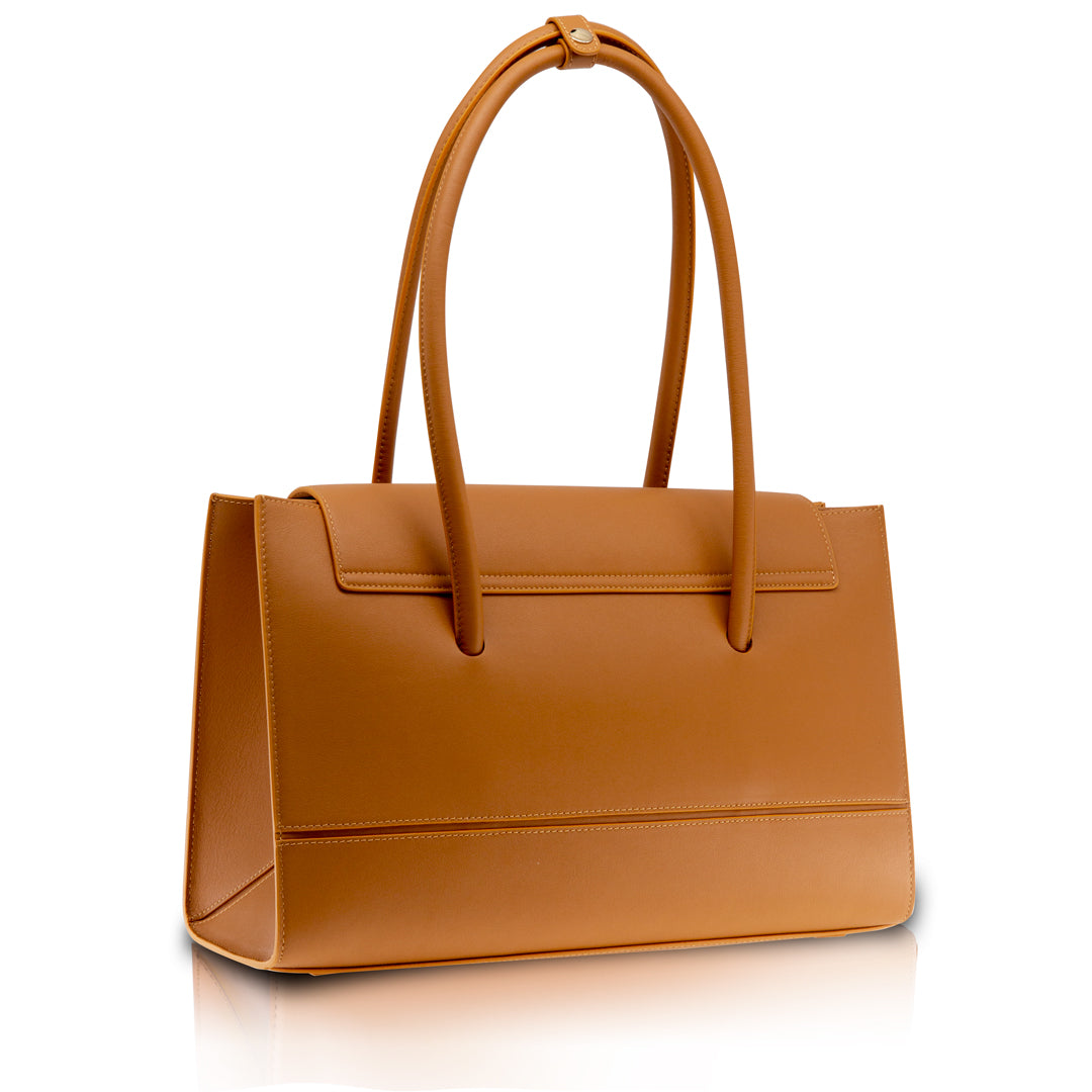 En Route Handbag - Caramel Brown